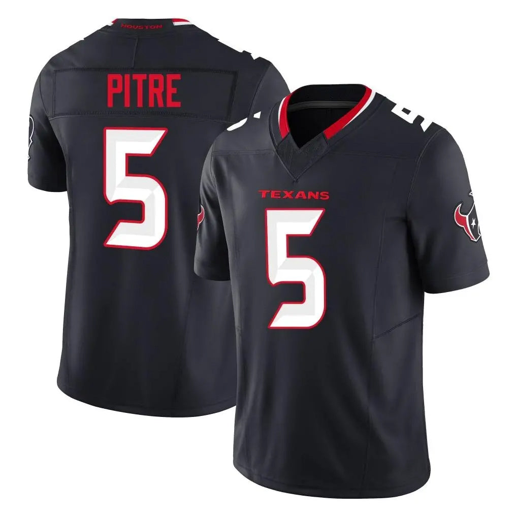Pkot H.Texans #5 Jalen Pitre Player Navy Limited Alternate Vapor F.U.S.E. Home Game Stitched Jerseys