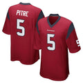 Pkot H.Texans #5 Jalen Pitre Player Red Home Game Stitched Jerseys