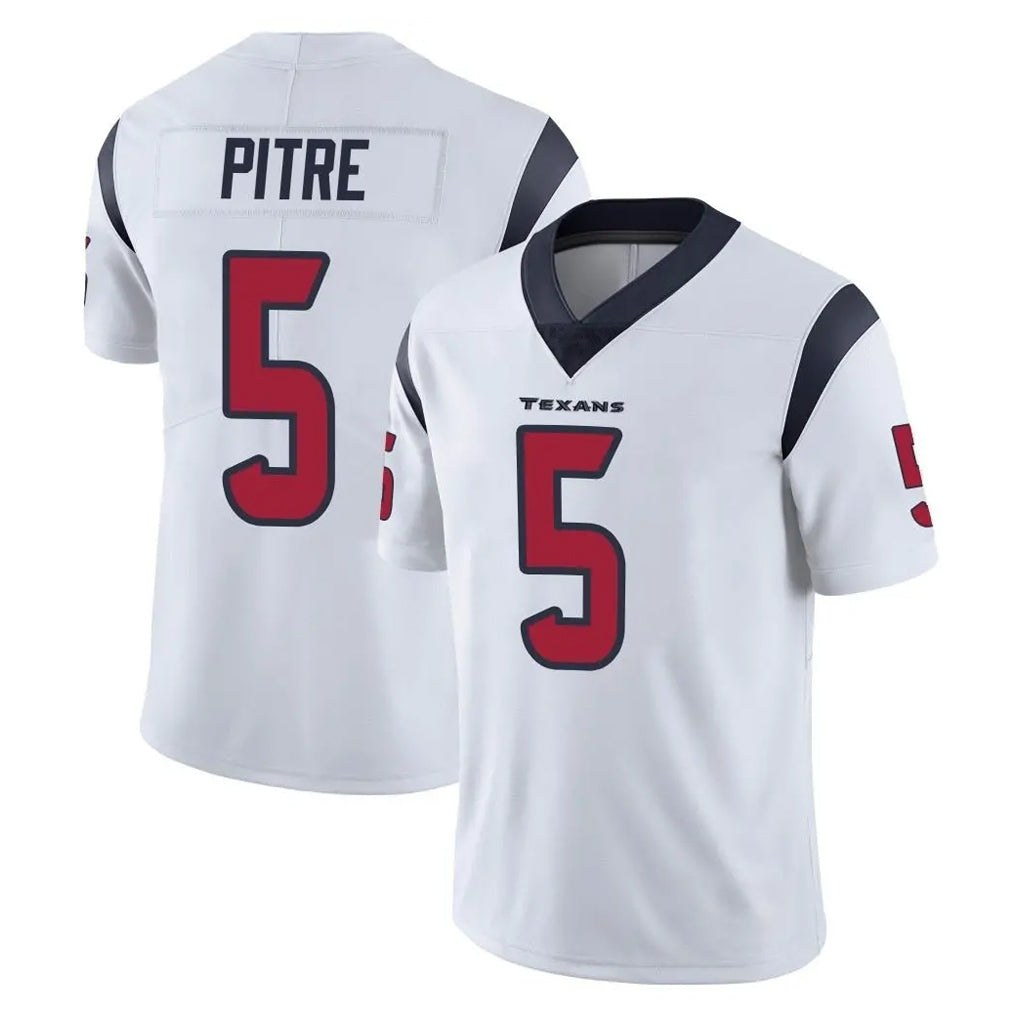 Pkot H.Texans #5 Jalen Pitre Player White Limited Vapor Untouchable Home Game Stitched Jerseys