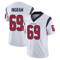 Pkot H.Texans #69 Ed Ingram Player White Limited Vapor Untouchable Home Game Stitched Jerseys