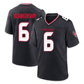 Pkot H.Texans #6 Reed Blankenship Player Navy Team Home Game Stitched Jerseys