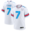 Pkot H.Texans #7 C.J. Stroud White 2026 Rivalries Collection Game Stitched Jerseys