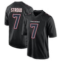 Pkot H.Texans #7 CJ Stroud Player Black Fashion Home Game Stitched Jerseys