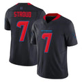 Pkot H.Texans #7 CJ Stroud Player Navy Limited 2nd Alternate Vapor F.U.S.E. Home Game Stitched Jerseys
