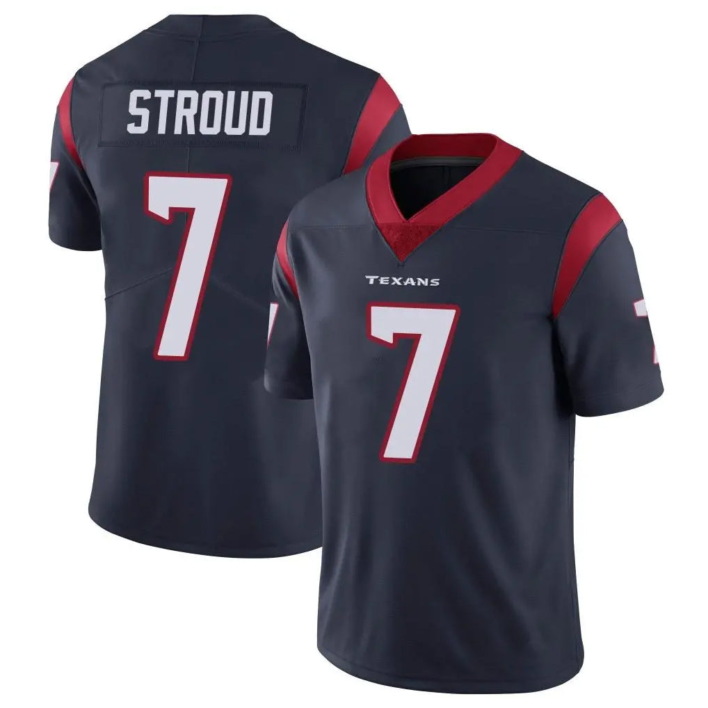 Pkot H.Texans #7 CJ Stroud Player Navy Limited Vapor Untouchable Home Game Stitched Jerseys