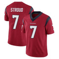 Pkot H.Texans #7 CJ Stroud Player Red Limited Vapor Untouchable Home Game Stitched Jerseys