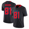 Pkot H.Texans #81 Jayden Higgins Player Navy Limited 2nd Alternate Vapor F.U.S.E. Home Game Stitched Jerseys