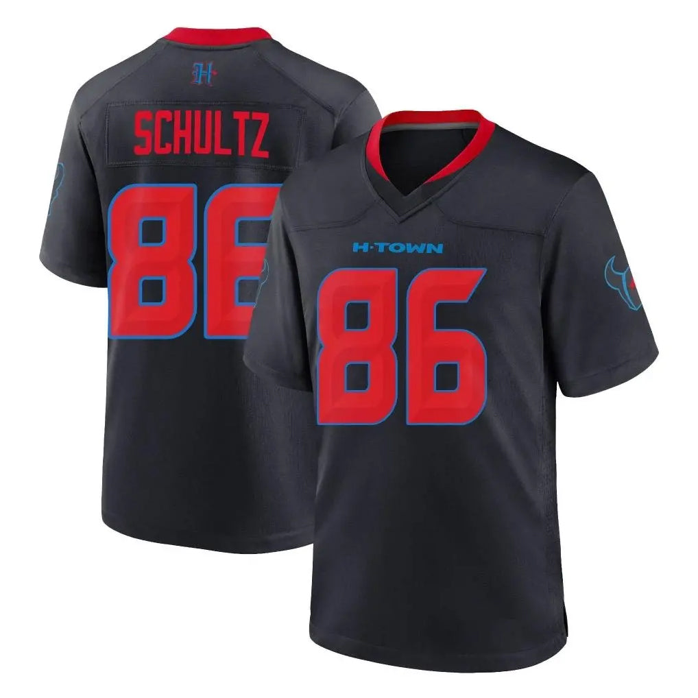 Pkot H.Texans #86 Dalton Schultz Player Navy 2nd Alternate Home Game Stitched Jerseys