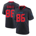 Pkot H.Texans #86 Dalton Schultz Player Navy 2nd Alternate Home Game Stitched Jerseys