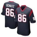 Pkot H.Texans #86 Dalton Schultz Player Navy Home Game Stitched Jerseys
