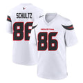 Pkot H.Texans #86 Dalton Schultz Player White Home Game Stitched Jerseys