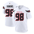 Pkot H.Texans #98 Sheldon Rankins Player White Home Game Stitched Jerseys