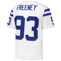 Pkot I.Colts #93 Dwight Freeney Mitchell & Ness White 2006 Legacy Replica Puhic Stitched Jerseys