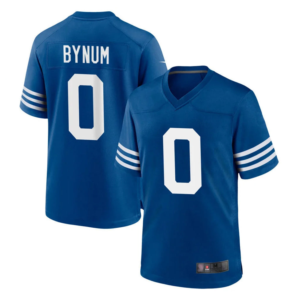 Pkot IN.Colts #0 Camryn Bynum Player Royal Limited Home Game Stitched Jerseys