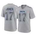Pkot IN.Colts #17 Daniel Jones Player Gray Atmosphere Fashion Home Game Stitched Jerseys