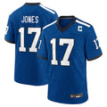 Pkot IN.Colts #17 Daniel Jones Player Royal Alternate Indiana Nights Home Game Stitched Jerseys