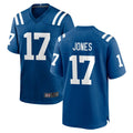 Pkot IN.Colts #17 Daniel Jones Player Royal Home Game Stitched Jerseys