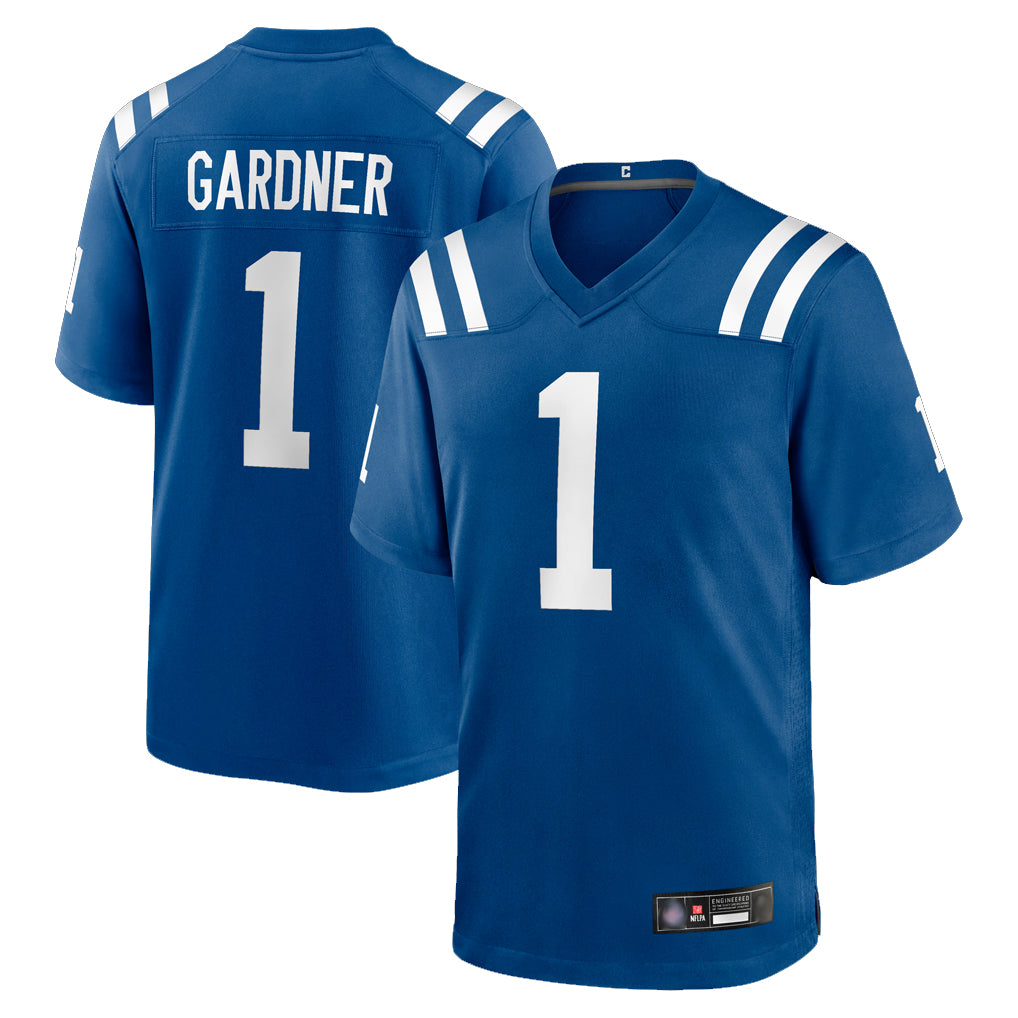 Pkot IN.Colts #1 Sauce Gardner Player Royal Home Game Stitched Jerseys