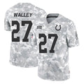 Pkot IN.Colts #27 Justin Walley Player Arctic Camo Salute To Service Limited Game Stitched Jerseys