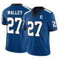 Pkot IN.Colts #27 Justin Walley Player Royal Limited Indiana Nights Alternate Vapor F.U.S.E. Home Game Stitched Jerseys