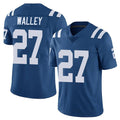 Pkot IN.Colts #27 Justin Walley Player Royal Limited Vapor Untouchable Home Game Stitched Jerseys