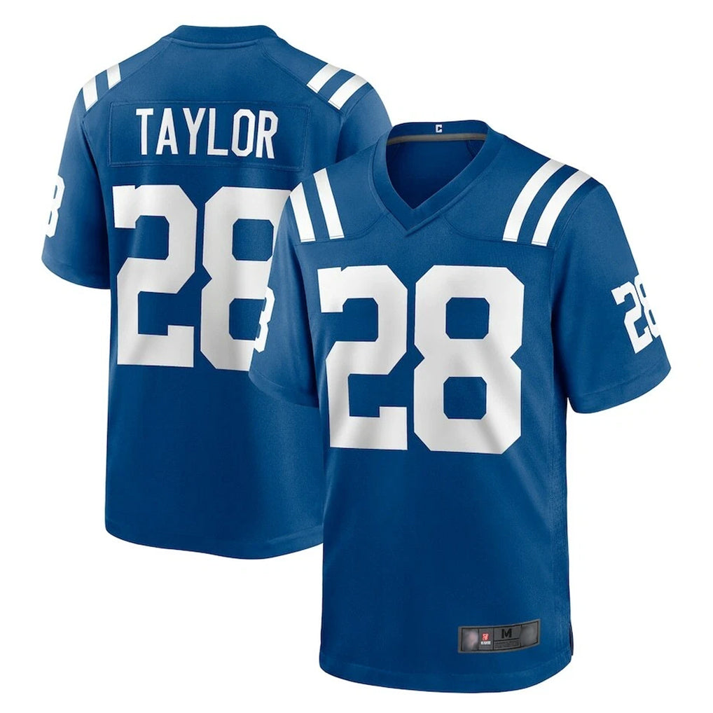 Pkot IN.Colts #28 Jonathan Taylor Player Royal Home Game Stitched Jerseys