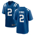 Pkot IN.Colts #2 Josh Downs Player Royal Home Game Stitched Jerseys