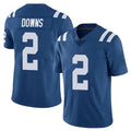Pkot IN.Colts #2 Josh Downs Player Royal Limited Vapor Untouchable Home Game Stitched Jerseys