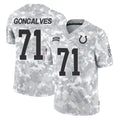 Pkot IN.Colts #71 Matt Goncalves Player Arctic Camo Salute To Service Limited Game Stitched Jerseys