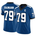 Pkot IN.Colts #79 Bernhard Raimann Player Royal Limited Indiana Nights Alternate Vapor F.U.S.E. Home Game Stitched Jerseys