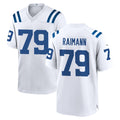 Pkot IN.Colts #79 Bernhard Raimann Player White Home Game Stitched Jerseys
