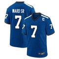 Pkot IN.Colts #7 Charvarius Ward Sr. Player Royal Alternate Indiana Nights Home Game Stitched Jerseys