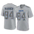 Pkot IN.Colts #84 Tyler Warren Player Gray Atmosphere Fashion Home Game Stitched Jerseys