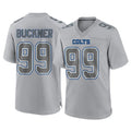 Pkot IN.Colts #99 DeForest Buckner Player Gray Atmosphere Fashion Home Game Stitched Jerseys
