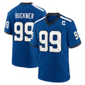 Pkot IN.Colts #99 DeForest Buckner Player Royal Alternate Indiana Nights Home Game Stitched Jerseys