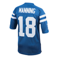 Pkot I.Colts 1998 #18 Peyton Manning Mitchell & Ness Royal Authentic Throwback Retired Player Stitched Jerseys
