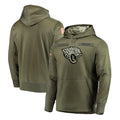 pkot J.Jaguars Olive Salute to Service Pullover Hoodies Home Game Blank Player Stitched Jerseys