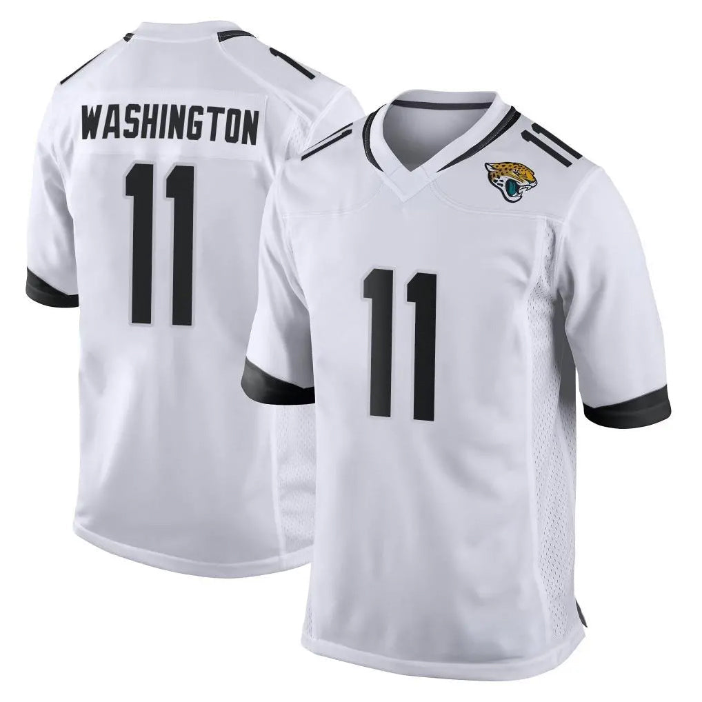 pkot J.Jaguars #11 Parker Washington Player White Home Game Stitched Jerseys