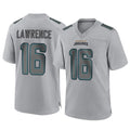 pkot J.Jaguars #16 Trevor Lawrence Player Gray Atmosphere Fashion Home Game Stitched Jerseys