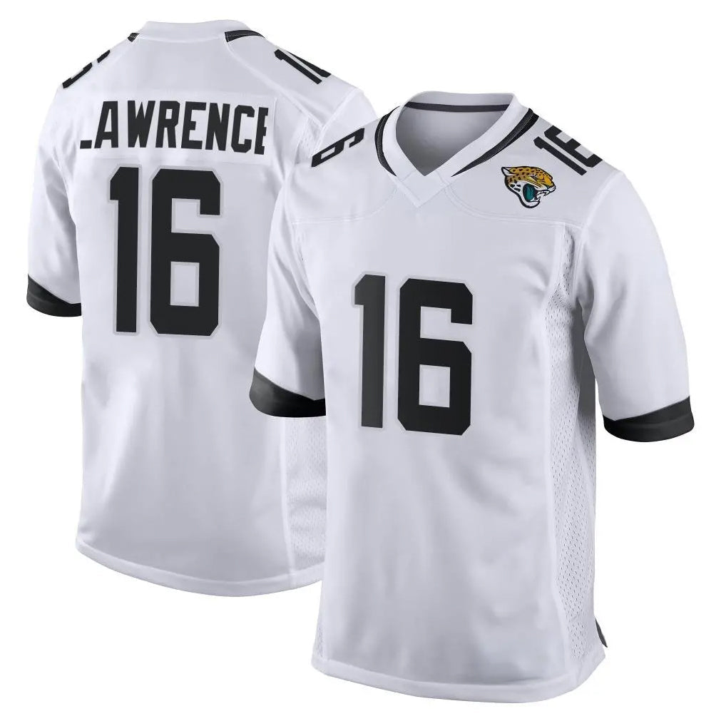 pkot J.Jaguars #16 Trevor Lawrence Player White Home Game Stitched Jerseys