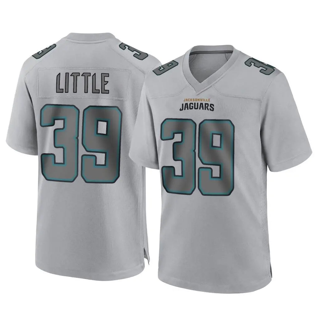 pkot J.Jaguars #39 Cam Little Player Gray Atmosphere Fashion Home Game Stitched Jerseys