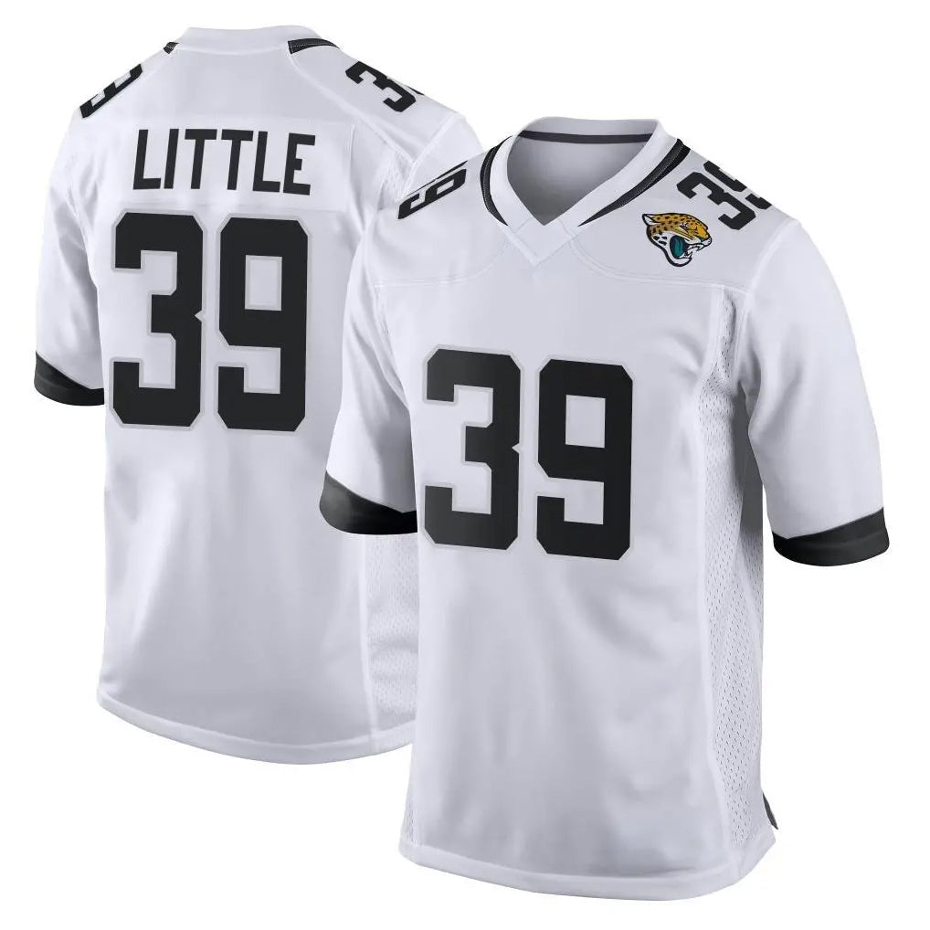 pkot J.Jaguars #39 Cam Little Player White Home Game Stitched Jerseys