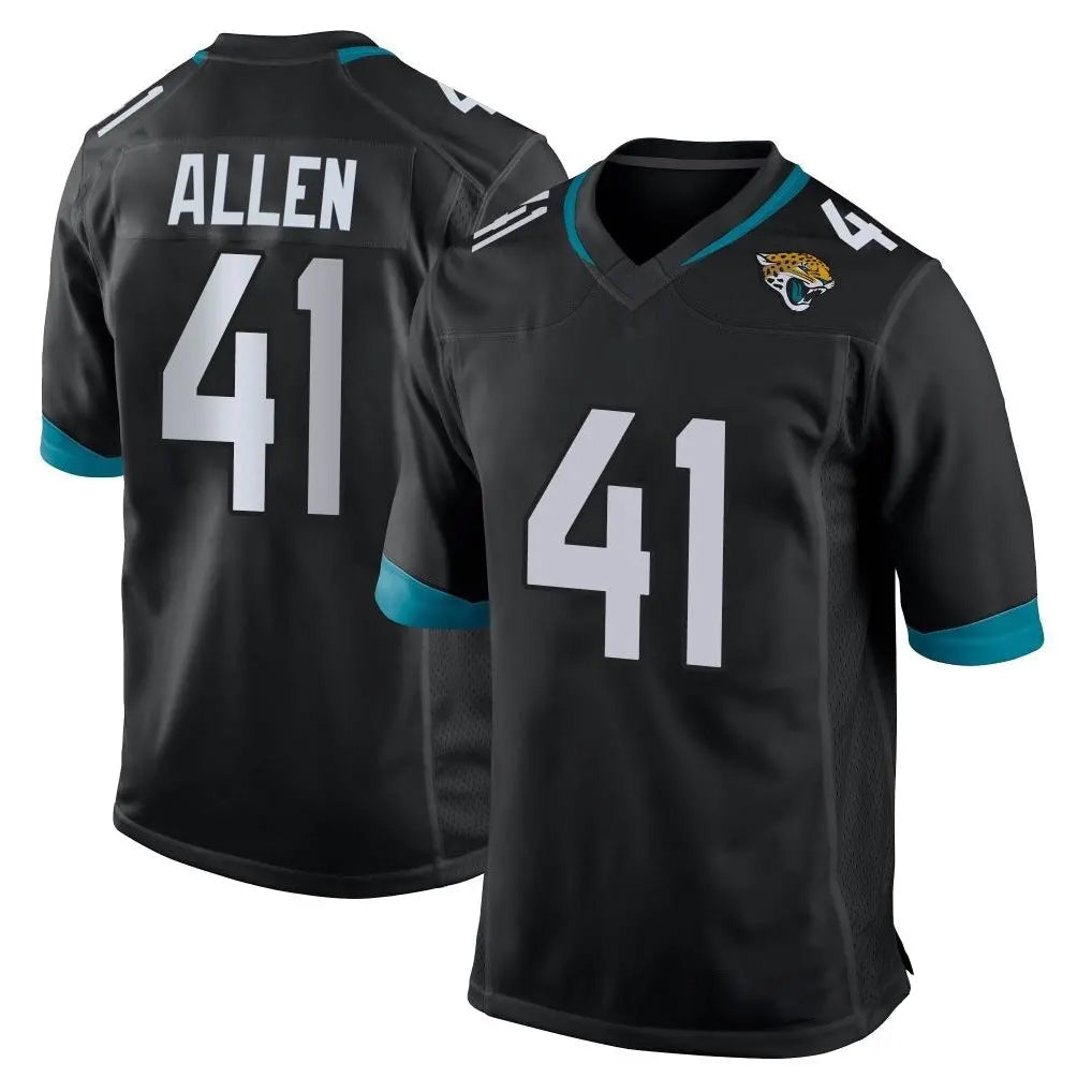 pkot J.Jaguars #41 Josh Hines-Allen Player Black Home Game Stitched Jerseys