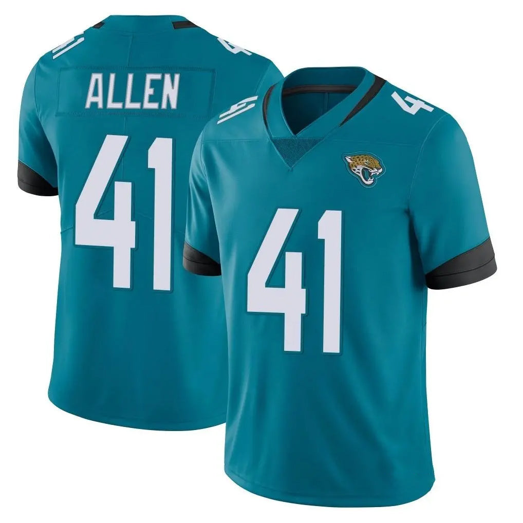 pkot J.Jaguars #41 Josh Hines-Allen Player Teal Vapor Untouchable Limited Home Game Stitched Jerseys
