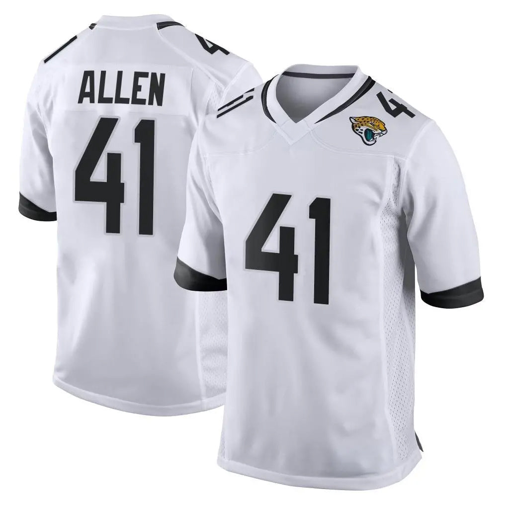 pkot J.Jaguars #41 Josh Hines-Allen Player White Home Game Stitched Jerseys