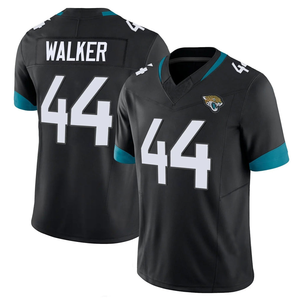 pkot J.Jaguars #44 Travon Walker Player Black Vapor F.U.S.E. Limited Home Game Stitched Jerseys