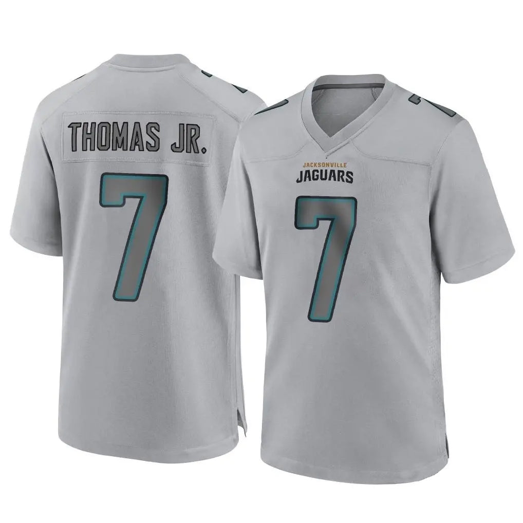 pkot J.Jaguars #7 Brian Thomas Jr. Player Gray Atmosphere Fashion Home Game Stitched Jerseys