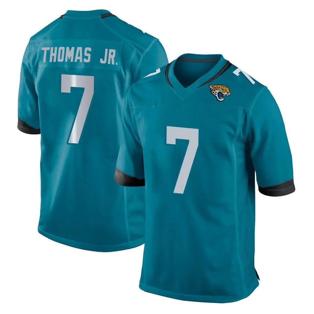 pkot J.Jaguars #7 Brian Thomas Jr. Player Teal Home Game Stitched Jerseys