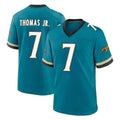 pkot J.Jaguars #7 Brian Thomas Jr. Player Teal Prowler Throwback Limited Home Game Stitched Jerseys