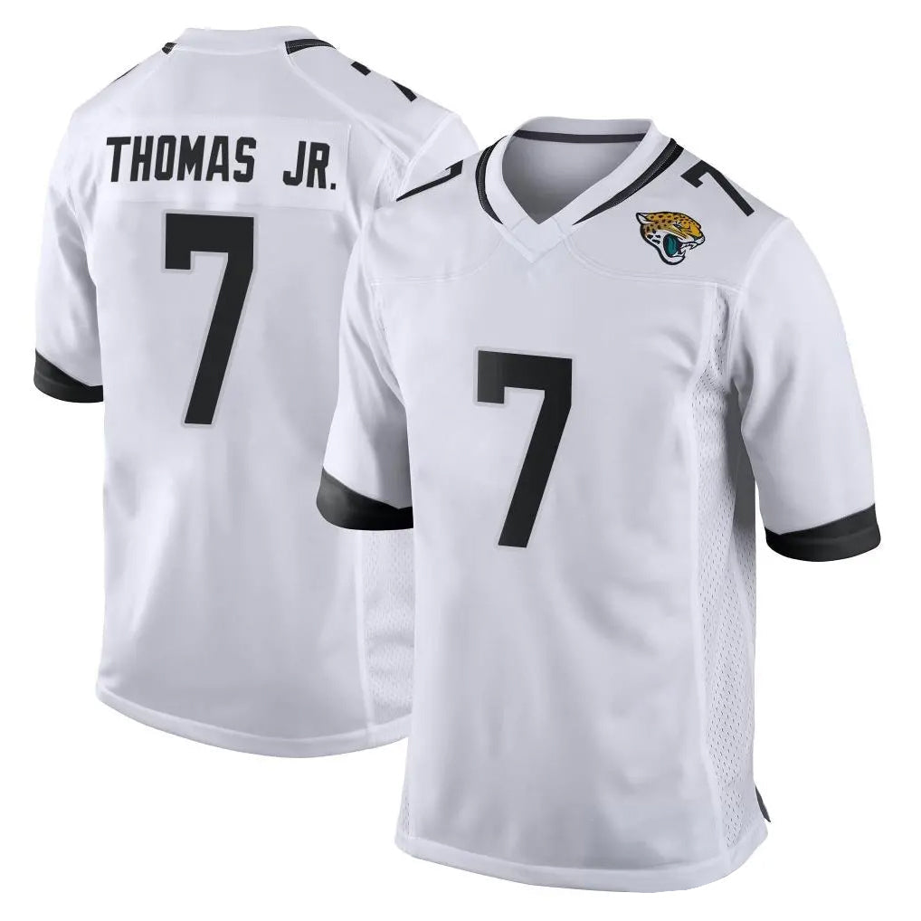 pkot J.Jaguars #7 Brian Thomas Jr. Player White Home Game Stitched Jerseys